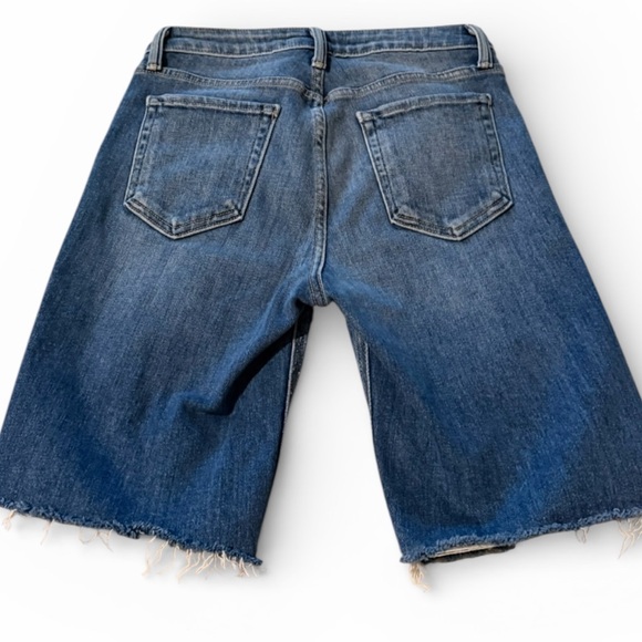 NWOT Reworked Jeweled Just Black Denim Jorts | Size 27 - Picture 3 of 6